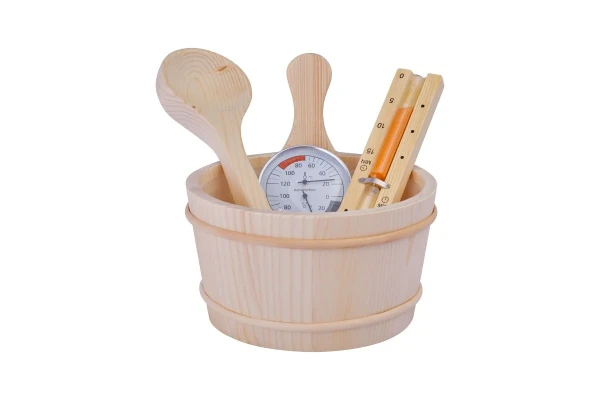 Harvia Basic Sauna Set Vedeldade bastuaggregat frilagd